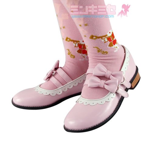 Twin Strap Bow Flats